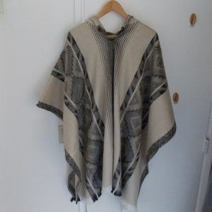 Wool Alpaca Poncho
